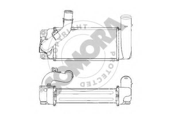 SOMORA 318245 Интеркулер