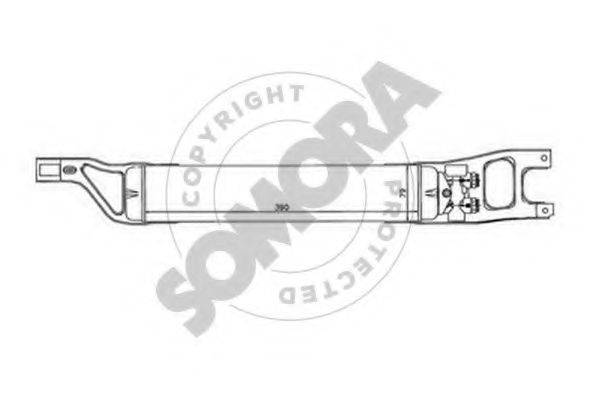 SOMORA 175266 масляный радиатор, двигательное масло