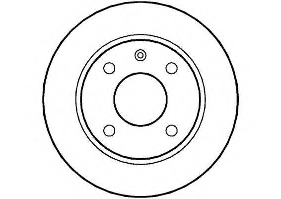 NATIONAL NBD013 Тормозной диск