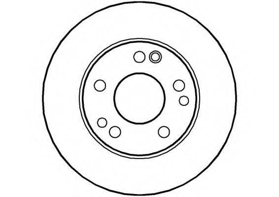 NATIONAL NBD077 Тормозной диск