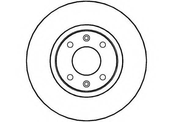 NATIONAL NBD1119 Тормозной диск
