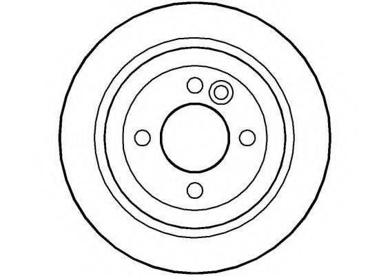 NATIONAL NBD1126 Тормозной диск