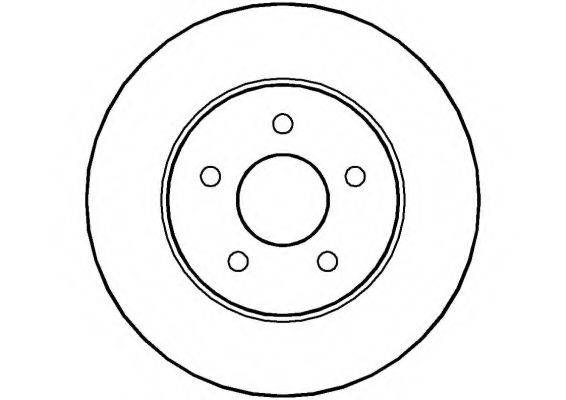 NATIONAL NBD1131 Тормозной диск