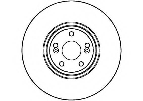 NATIONAL NBD1177 Тормозной диск