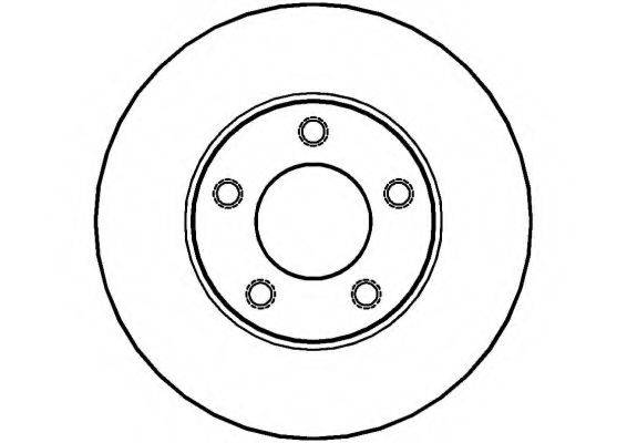 NATIONAL NBD1188 Тормозной диск
