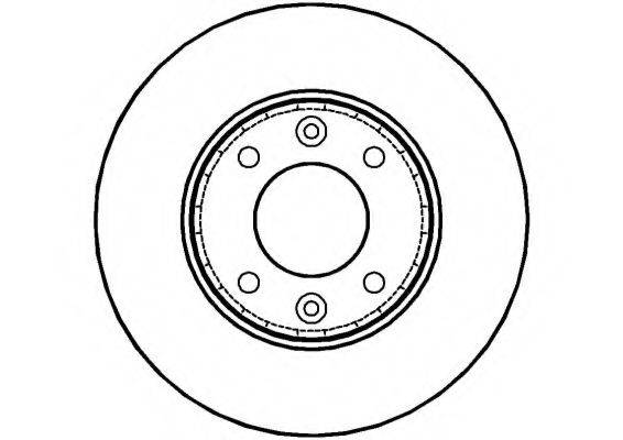 NATIONAL NBD1226 Тормозной диск