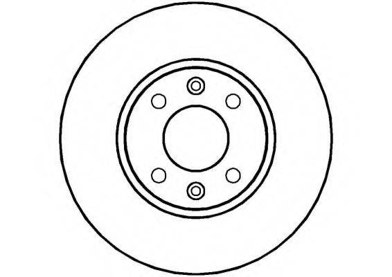 NATIONAL NBD1230 Тормозной диск