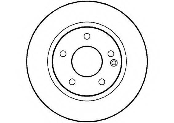 NATIONAL NBD1248 Тормозной диск