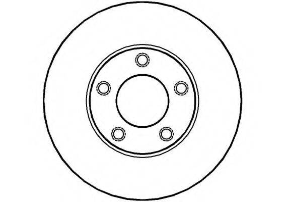 NATIONAL NBD1320 Тормозной диск
