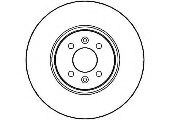NATIONAL NBD1322 Тормозной диск