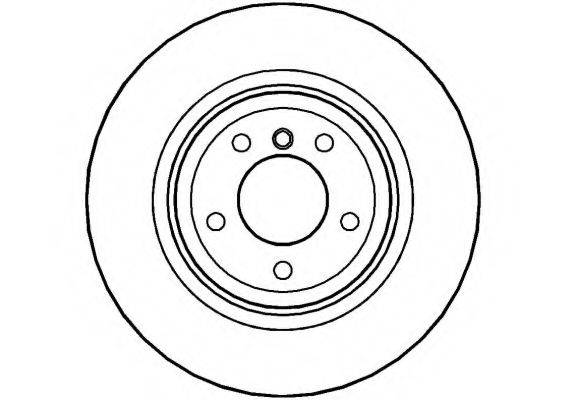 NATIONAL NBD1412 Тормозной диск