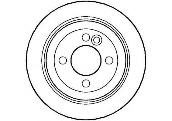 NATIONAL NBD1428 Тормозной диск