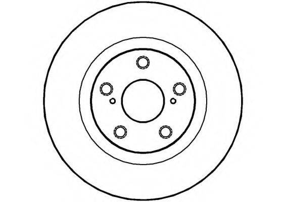 NATIONAL NBD1455 Тормозной диск