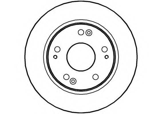 NATIONAL NBD1464 Тормозной диск