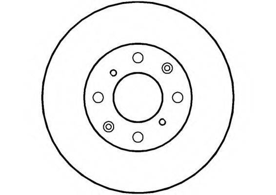 NATIONAL NBD170 Тормозной диск