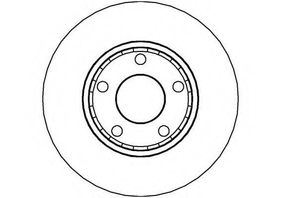 NATIONAL NBD176 Тормозной диск