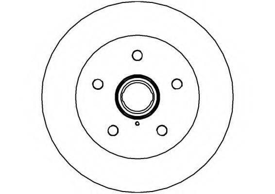 NATIONAL NBD179 Тормозной диск