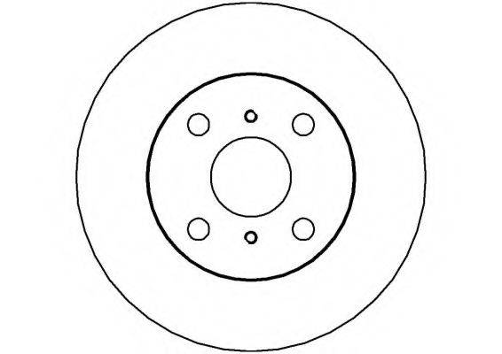 NATIONAL NBD272 Тормозной диск