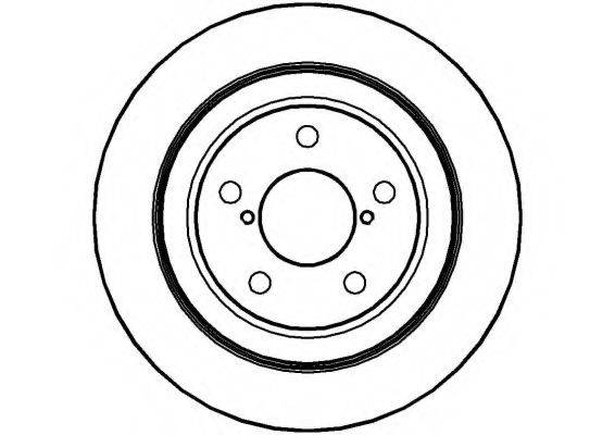 NATIONAL NBD540 Тормозной диск