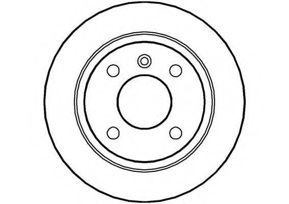 NATIONAL NBD584 Тормозной диск