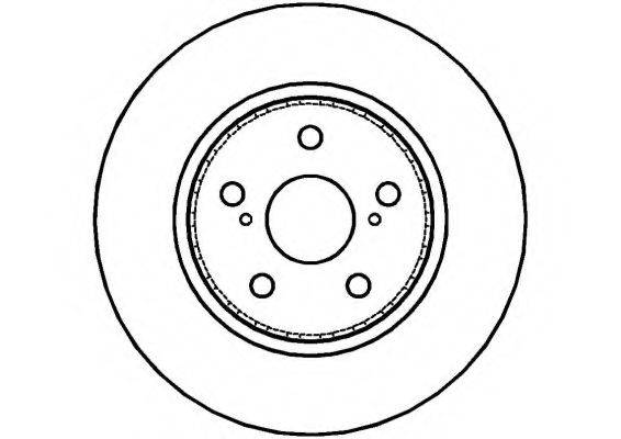 NATIONAL NBD607 Тормозной диск