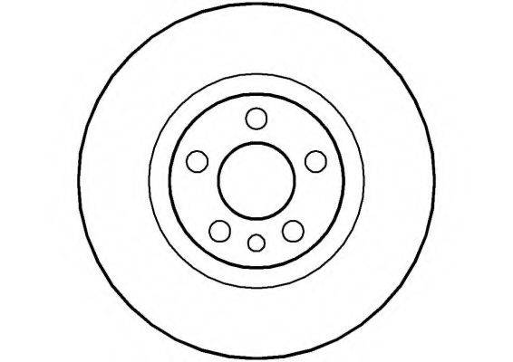 NATIONAL NBD743 Тормозной диск