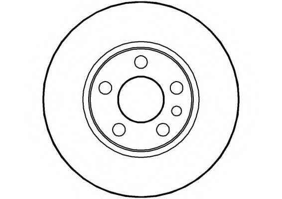 NATIONAL NBD777 Тормозной диск