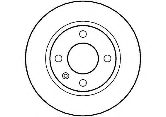 NATIONAL NBD796 Тормозной диск
