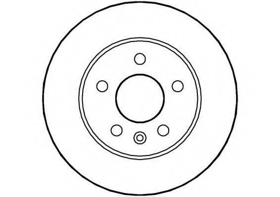 NATIONAL NBD865 Тормозной диск