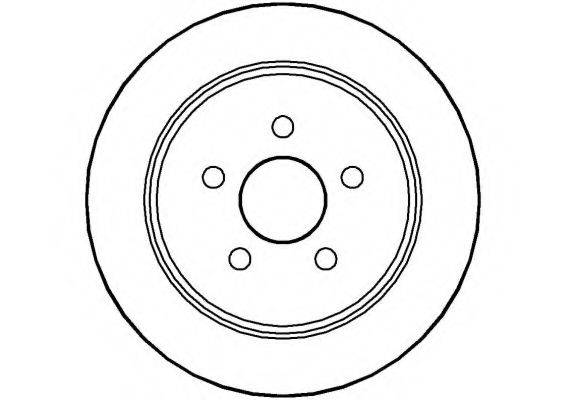 NATIONAL NBD882 Тормозной диск