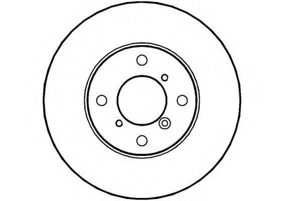 NATIONAL NBD959 Тормозной диск