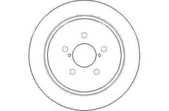 NATIONAL NBD1606 Тормозной диск