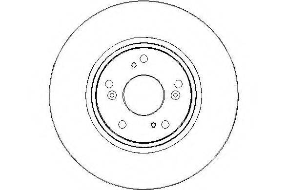 NATIONAL NBD1684 Тормозной диск