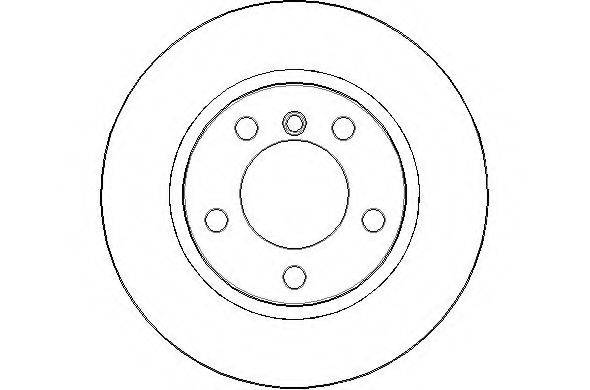 NATIONAL NBD1810 Тормозной диск