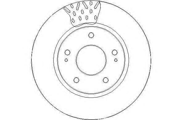 NATIONAL NBD1817 Тормозной диск