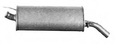 IMASAF 602807 Глушитель выхлопных газов конечный