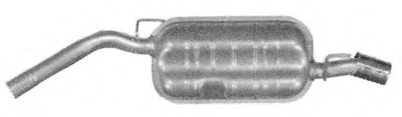 IMASAF 605507 Глушитель выхлопных газов конечный