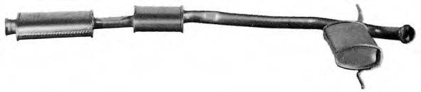 IMASAF RN8209 Средний глушитель выхлопных газов