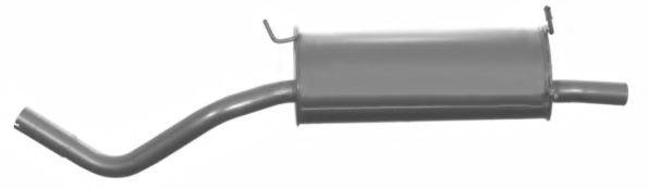IMASAF 616327 Глушитель выхлопных газов конечный