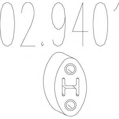 MTS 029401 Буфер, глушитель