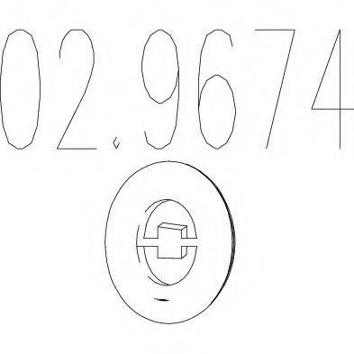 MTS 029674 Буфер, глушитель