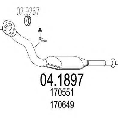 MTS 041897 Катализатор
