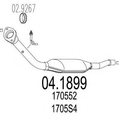 MTS 041899 Катализатор