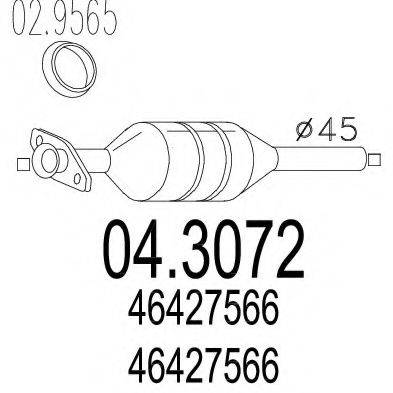 MTS 043072 Катализатор