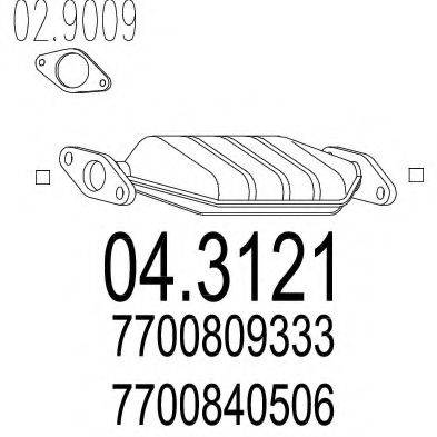 MTS 043121 Катализатор