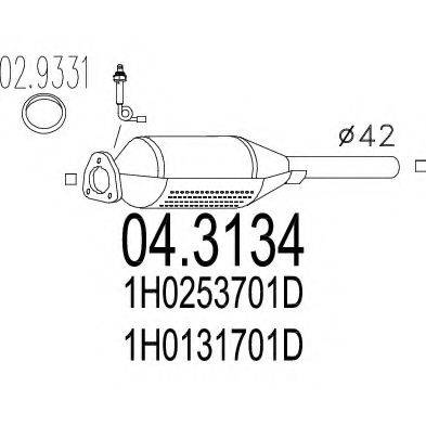 MTS 043134 Катализатор