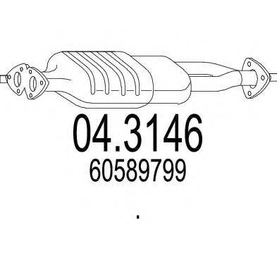 MTS 043146 Катализатор