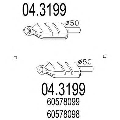 MTS 043199 Катализатор