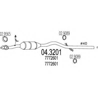 MTS 043201 Катализатор