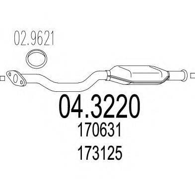 MTS 043220 Катализатор